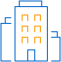 High Rise Building Icon Icon of a multistory building